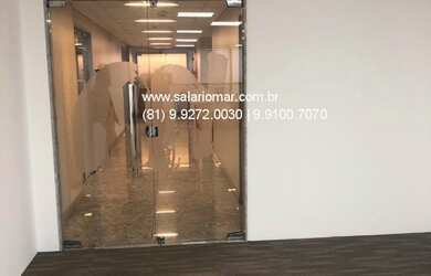 Imagem 3: Sala Comercial de Alto Padrão no Empresarial Rio Mar Trade Center, no Bairro Pina, em Reci