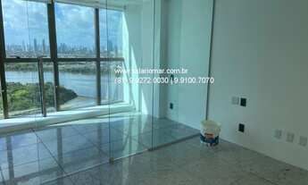 Imagem 2: Sala Comercial de Alto Padrão no Pina 36,14m² 1 Vaga Recife-PE Empresarial Rio Mar Tra