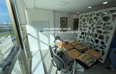 Imagem 2: Sala comercial de alto padrão no Empresarial Rio Mar Trade Center, Pina - Recife-PE: 1 sal