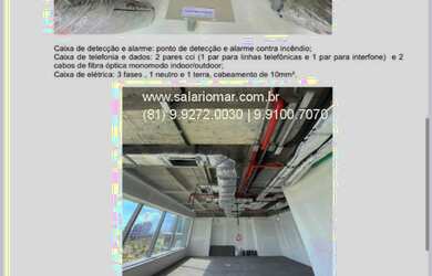 Imagem 8: Sala em Condomínio para Locação no Pina, Recife-PE: 1 Sala, 1 Banheiro, 2 Vagas de Garagem