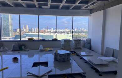 Imagem 2: Sala Comercial de Alto Padrão no Empresarial Rio Mar Trade Center, Pina, Recife-PE - Venda