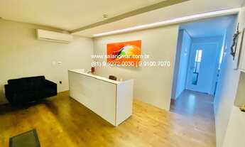 Imagem 2: Sala comercial de alto padrão para locação no Pina, Recife-PE 1 sala, 2 banheiros, 4 vaga