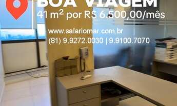 Imagem 3: Aluguel de Sala Comercial na Boa Viagem - Recife-PE 41 m² 1 Banheiro 1 Vaga de Garagem