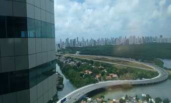 Imagem 2: Sala Comercial de Alto Padrão no Empresarial Rio Mar Trade Center - Pina, Recife-PE: 161m²