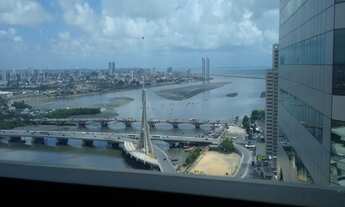 Imagem 4: Sala Comercial de Luxo no Empresarial Rio Mar Trade Center, Pina, Recife-PE: 1 Sala, 2 Ban