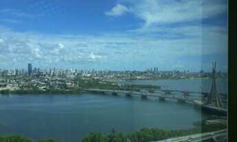 Imagem 5: Sala Comercial de Alto Padrão no Pina 36,14m² 1 Vaga Recife-PE Empresarial Rio Mar Tra