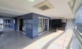 Imagem 5: Apartamento de luxo com 4 suítes, 3 salas e 4 vagas na Aparecida em Santos-SP Residencial