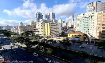 Imagem 3: Apartamento com 2 dormitórios e vista para o mar em Santos