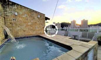 Imagem: Cobertura de luxo no Gonzaga 3 quartos