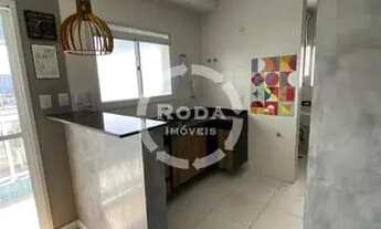 Imagem 7: Apartamento à venda no Boqueirão, Santos-SP: 1 quarto, 1 suíte, 2 salas, 2 banheiros, 1 va