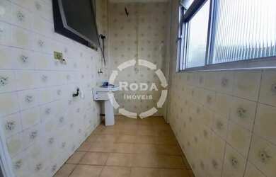 Imagem 5: Venda de Apartamento no Embaré, Santos-SP: 2 Quartos, 1 Suíte, 2 Salas, 2 Banheiros, 1 Vag