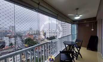 Imagem 2: Apartamento à venda em Santos-SP, bairro Encruzilhada, 3 quartos, 1 suíte, 3 salas, 3 banh