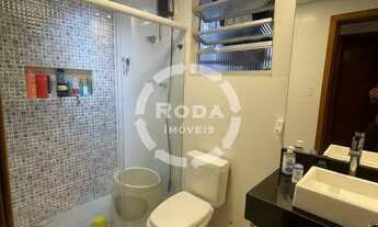 Imagem 6: Apartamento à venda em Santos-SP, José Menino: 2 quartos, 1 sala, 1 banheiro, 1 vaga de ga