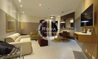 Imagem 2: Apartamento para locação de alto padrão no Gonzaga, Santos-SP: 2 quartos, 2 suítes, 2 sala