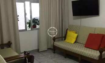 Imagem 4: Apartamento para locação no Gonzaga em Santos-SP: 1 quarto, 1 sala, 1 banheiro, 1 vaga e 7