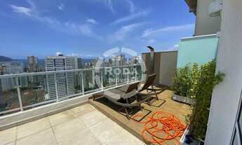 Imagem 2: Cobertura à venda no Boqueirão, Santos-SP: 2 quartos, 1 suíte, 2 salas, 3 banheiros, 1 vag