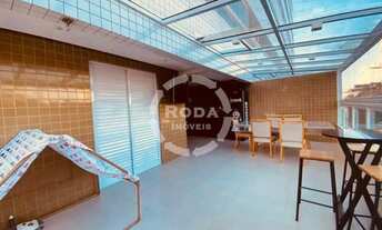 Imagem 2: Vendo Apartamento Garden de 2 Quartos com Suíte e 2 Vagas em Campo Grande, Santos-SP: 268m