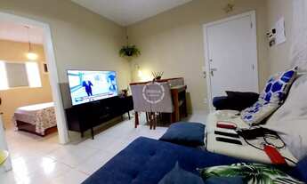 Imagem 3: Apartamento à venda em Santos-SP, Ponta da Praia: 2 quartos, 1 suíte, 1 sala, 2 banheiros