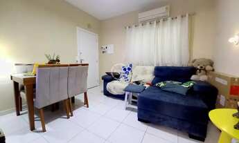 Imagem 4: Apartamento à venda em Santos-SP, Ponta da Praia: 2 quartos, 1 suíte, 1 sala, 2 banheiros