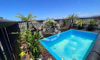 Imagem 2: Cobertura Luxuosa com 5 Dormitórios no Embaré, Santos-SP: 3 suítes, 3 salas, 5 banheiros