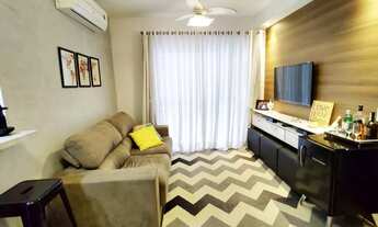 Imagem 2: Residencial Joy: Apartamento à Venda em Santos-SP, José Menino 2 Quartos, 1 Suíte, Reform