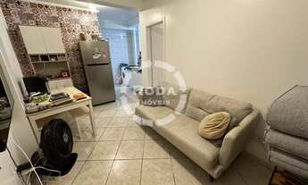 Imagem 4: Apartamento à venda em Santos-SP, José Menino: 1 quarto, 1 sala, 1 banheiro, 1 vaga de gar
