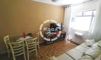 Imagem 2: Apartamento à venda em Santos-SP: 2 quartos, 1 sala, 1 banheiro, 1 vaga de garagem no Emba