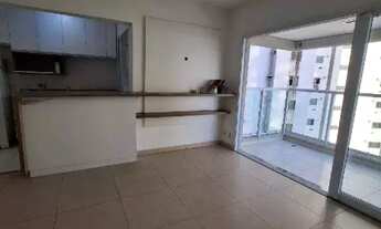 Imagem 4: Apartamento para locação na Ponta da Praia: 1 quarto, 2 salas, 1 banheiro, 1 vaga, 48m² em