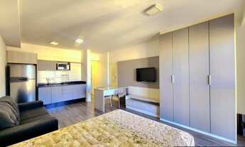 Imagem: Condomínio HUB, apartamento bem mobiliado