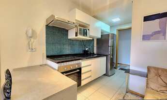 Imagem 4: Apartamento bem mobiliado, equipado com AR CONDICIONADO e com internet