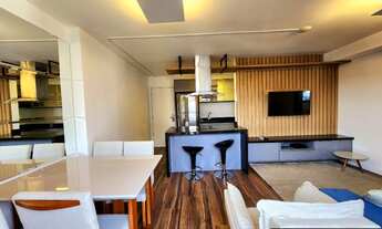 Imagem 2: Apartamento 2 quartos (suite), bem mobiliado e com SERVIÇOS HOTELEIROS, edifício THE FIVE