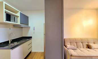 Imagem 5: Apartamento 1 quarto com ar condicionado, muito bem mobiliado e com internet