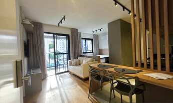 Imagem 2: Apartamento studio bem mobiliado, com ar condicionado! Walk Brigadeiro