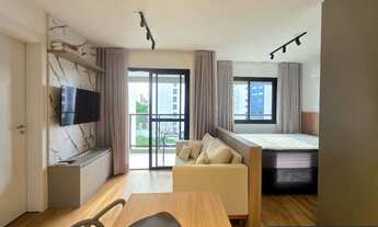 Imagem 3: Apartamento studio bem mobiliado, com ar condicionado! Walk Brigadeiro