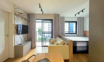 Imagem 4: Apartamento studio bem mobiliado, com ar condicionado! Walk Brigadeiro