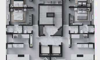 Imagem 4: 3 dormitórios, 3 suíte, 4 banheiro, 2 vagas na garagem, 125M² de Área Construída