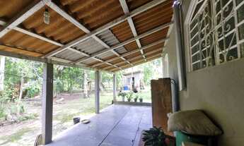 Imagem 2: Chácara em Juquitiba com casa de 2 dormitórios, rio nos fundos