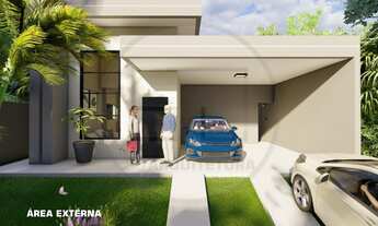 Imagem 2: Casa na planta Financiada Direto com a Construtora - suíte master e área gourmet + piscina