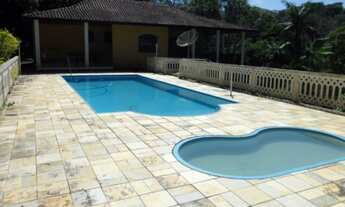 Imagem 3: Sítio na divisa de São Lourenço da Serra e Juquitiba com piscina e lago