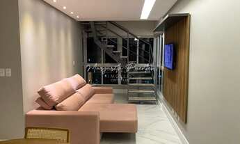 Imagem 2: Cobertura duplex, 3 quartos, 3 banheiros, piscina, 2 vagas, portaria 24 h, elevador e plan