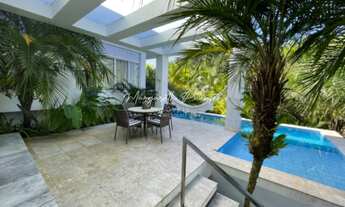 Imagem 6: CASA TÉRREA, PISCINA PRIVATIVA, 3 SUÍTES, NASCENTE, ARQUITETURA CONTEMPORÂNEA, SALA EM CON