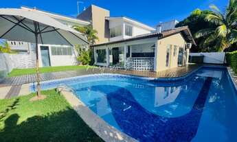 Imagem 3: Casa Espetacular, 4 suítes, mais Home e salão de jogos, piscina com raia, campinho, fachad