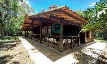 Imagem 2: Ótima casa de madeira com 4 quartos (1 suíte) à venda no Condomínio Reserva da Mata, em Ca