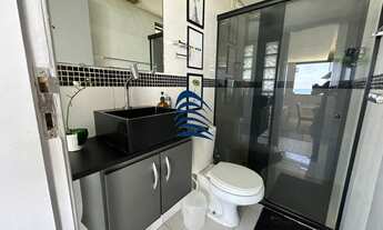 Imagem 3: Cobertura linear na orla da pituba, vista mar em todos os ambientes, nascente total e bast