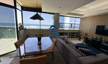 Imagem 6: Cobertura linear na orla da pituba, vista mar em todos os ambientes, nascente total e bast