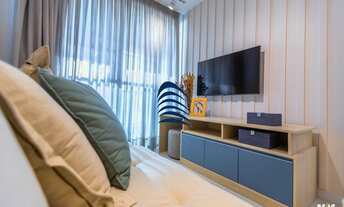 Imagem: Apartamento de 42m2, no Duetto Barra, a