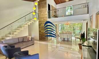 Imagem 4: Casa no Condomínio Águas Finas em LAURO DE FREITAS - Casa com 6 quartos sendo 4 suítes com