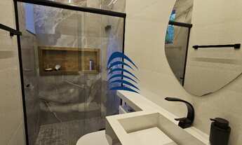 Imagem 4: Casa Moderna Térrea à Venda no Condomínio Vida Marina, Busca Vida, Camaçari