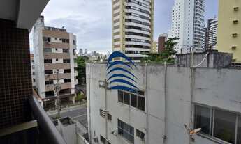 Imagem 6: Apartamento nascente total na Pituba quarto e sala com 2 banheiros, 43m2, varandão, área