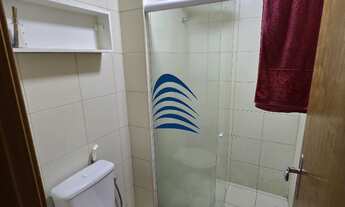 Imagem 4: Apartamento nascente total na Pituba quarto e sala com 2 banheiros, 43m2, varandão, área